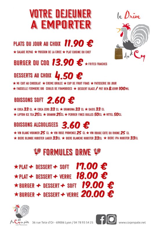 Le coq rouge lyon 6 deals